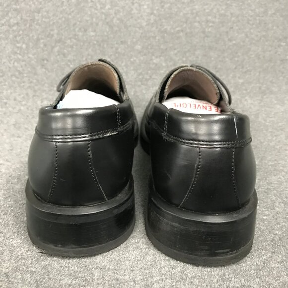 Mens Sz 10.5 Banana Republic Italy Made Black Leather Lace Up Oxford Dress Shoe main image 5
